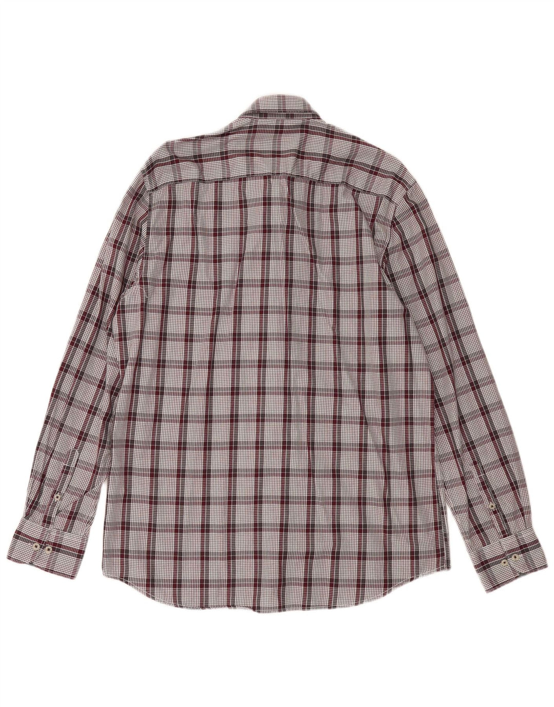 LERROS Mens Grant Fit Shirt Large Multicoloured Check Cotton