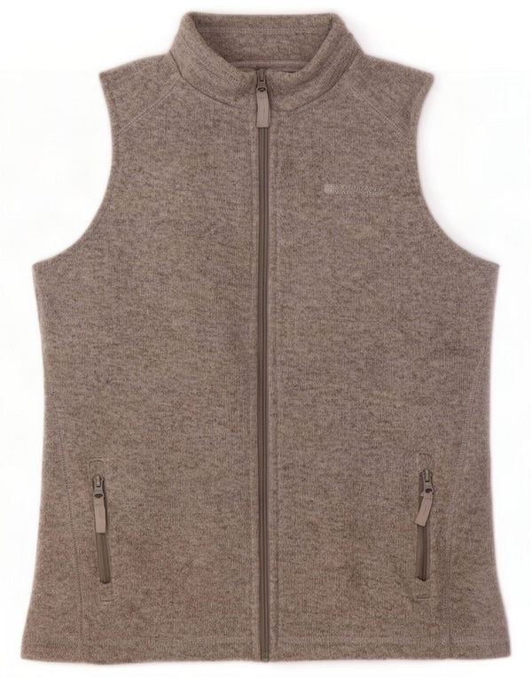 Mountain Warehouse Womens Gilet UK 10 Small Grå Polyester