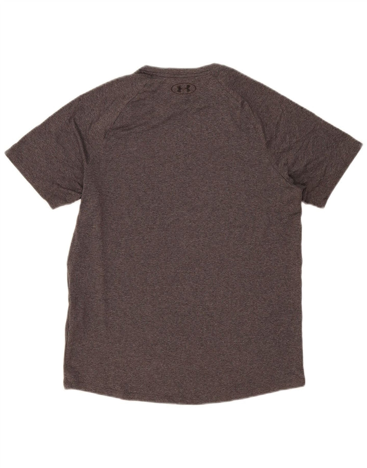 Camiseta Under Armour Hombre Top Small Gris Moteado Poliéster