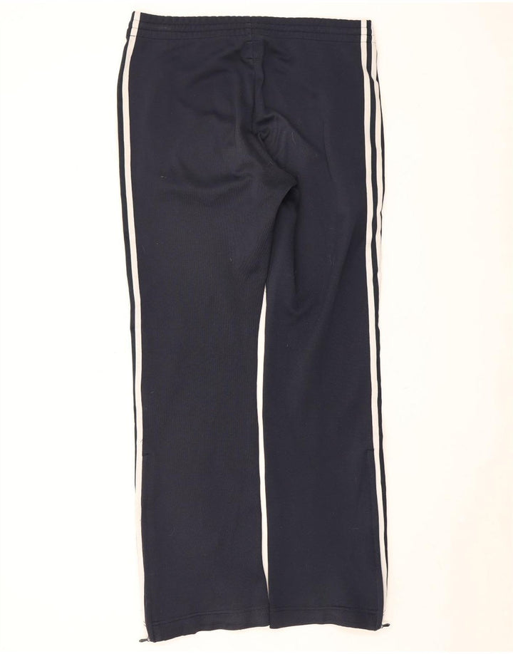 Pantaloni da tuta grafica da uomo Adidas XS poliestere blu navy