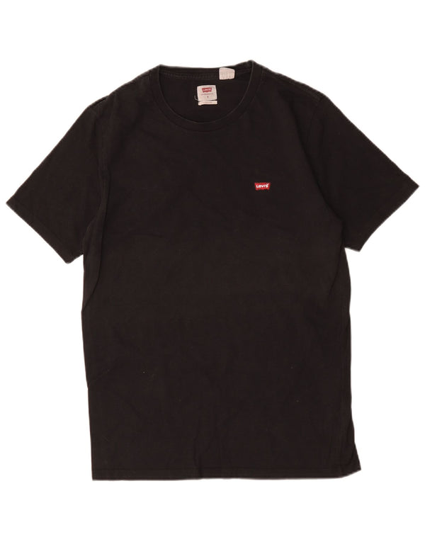 Levi's Mens Standard Fit T-Shirt Top Small Black Cotton