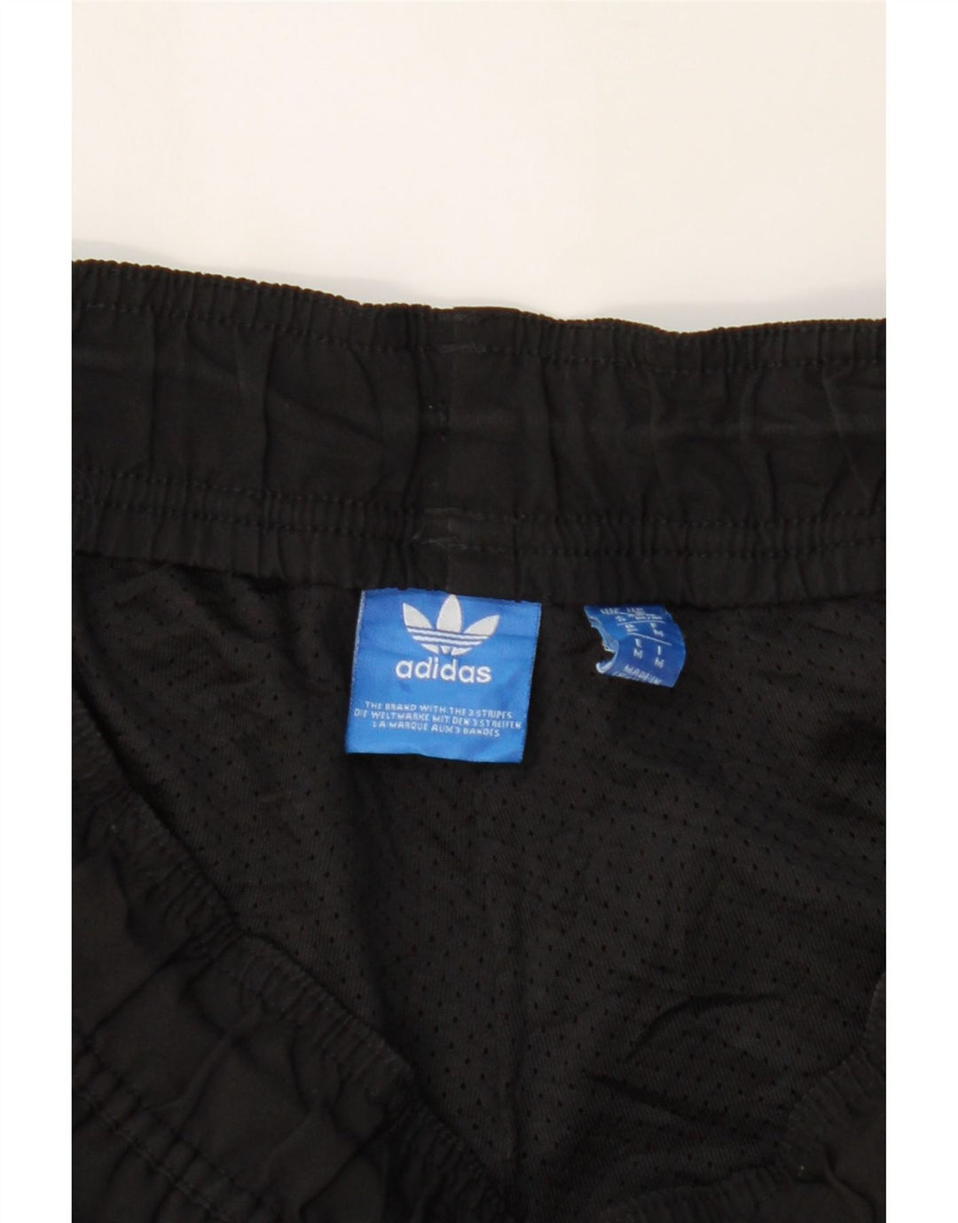 ADIDAS Womens Tracksuit Trousers UK 12 Medium Black Polyester Vintage Adidas and Second-Hand Adidas from Messina Hembry 