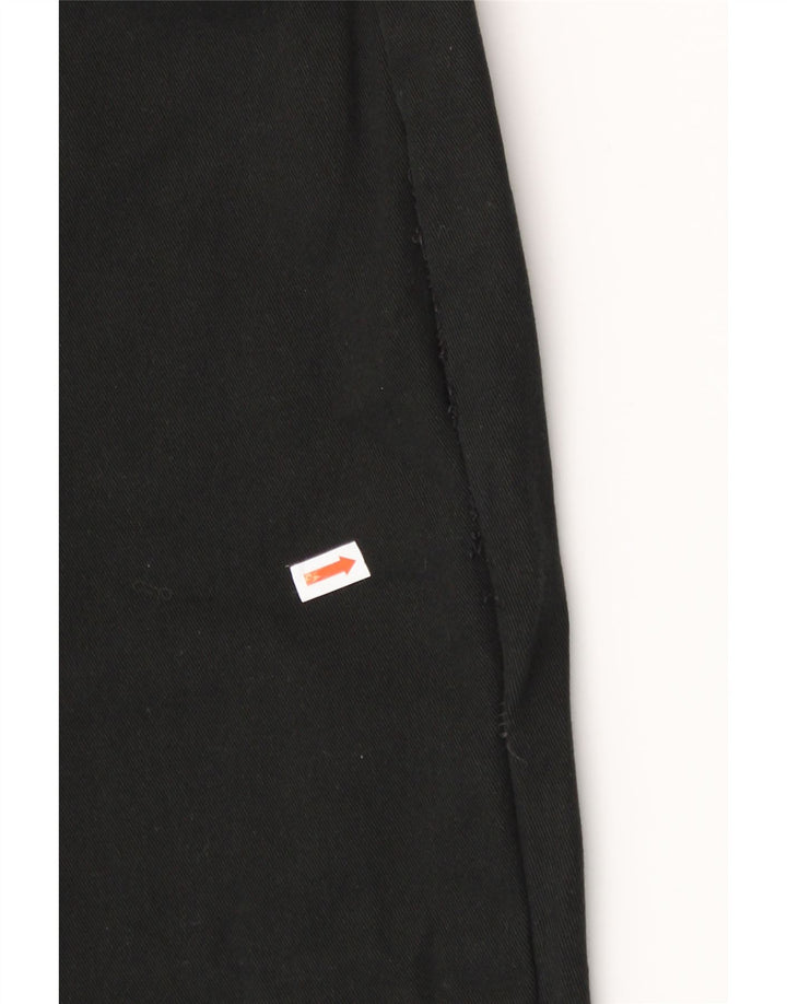 DOCKERS Womens Straight Casual Trousers W32 L32 Black