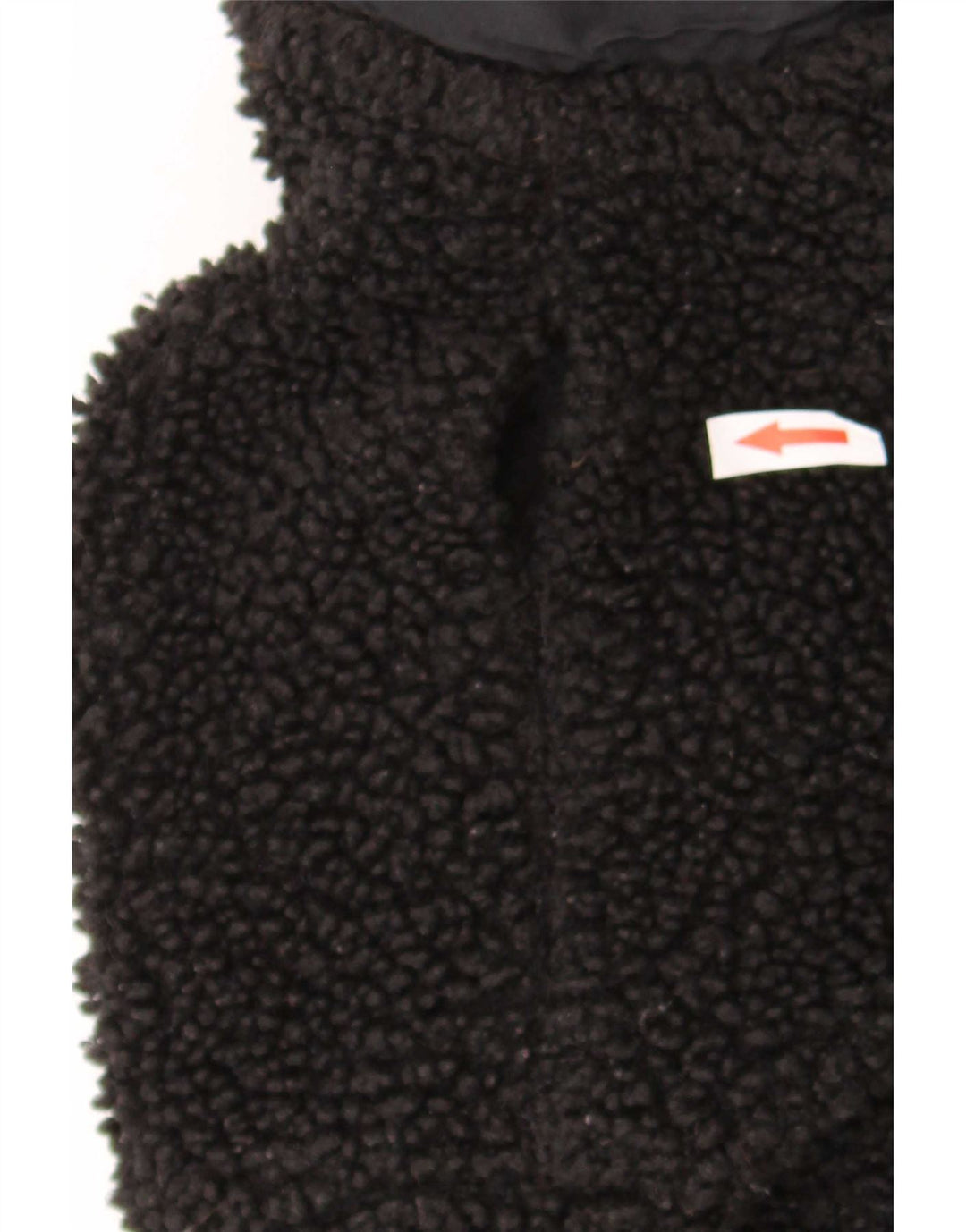 Dunnes Stores Chaqueta polar extragrande para mujer UK 10 Small Poliéster negro