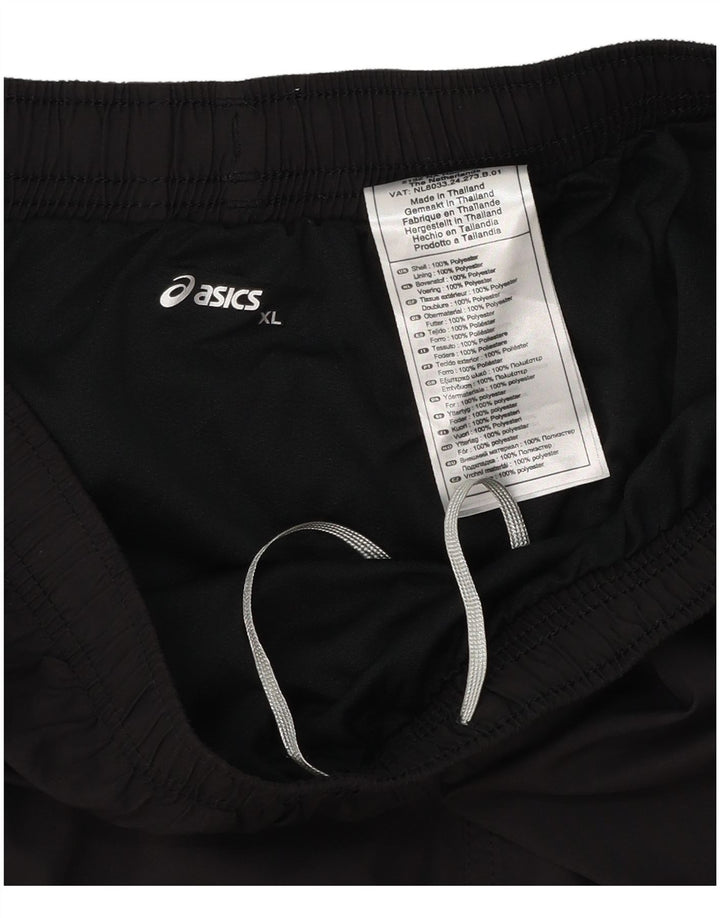 Asics Mens Sport Shorts XL  Black Colourblock Polyester
