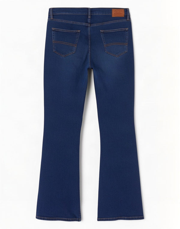 Vaqueros con corte bota Brooke para mujer de Fat Face UK 18 XL W36 L28 Algodón azul