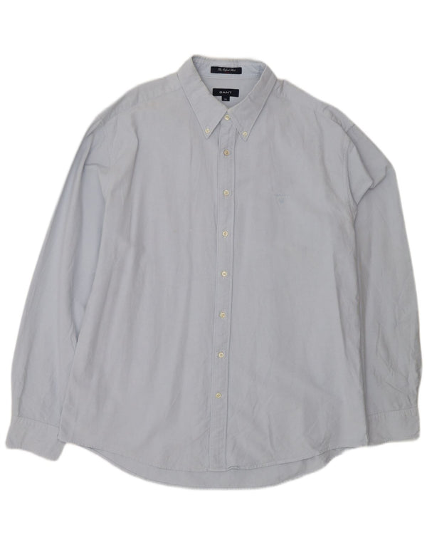 Gant herreskjorte 3XL blå bomuld