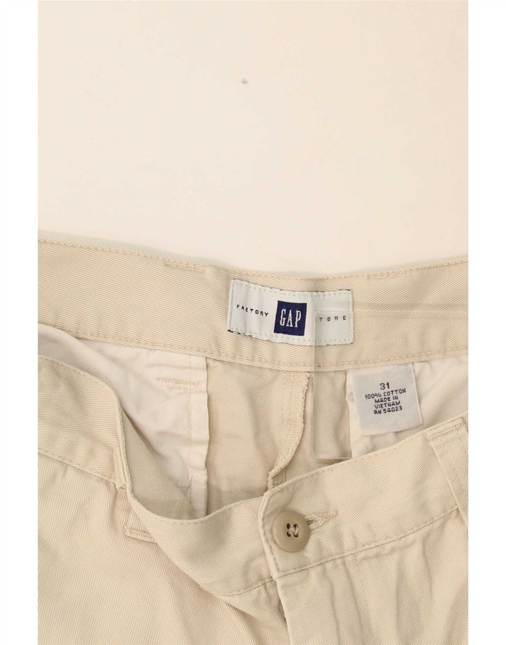 Gap Mens Chino Shorts W31 Medium  Beige Cotton