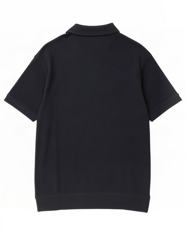 Camisa polo masculina Zara XL algodão preto