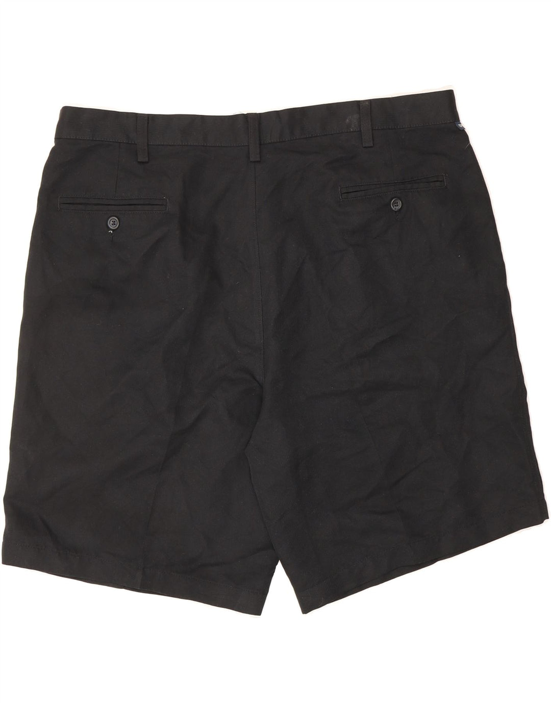DOCKERS Mens Relaxed Fit Chino Shorts W40 XL Black Polyester Vintage Dockers and Second-Hand Dockers from Messina Hembry 