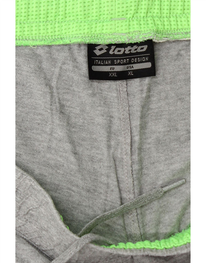 Lotto Mens Graphic Sport Shorts 2XL  Grey