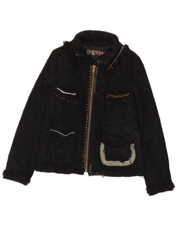 Женская куртка Desigual EU 44 XL, черная