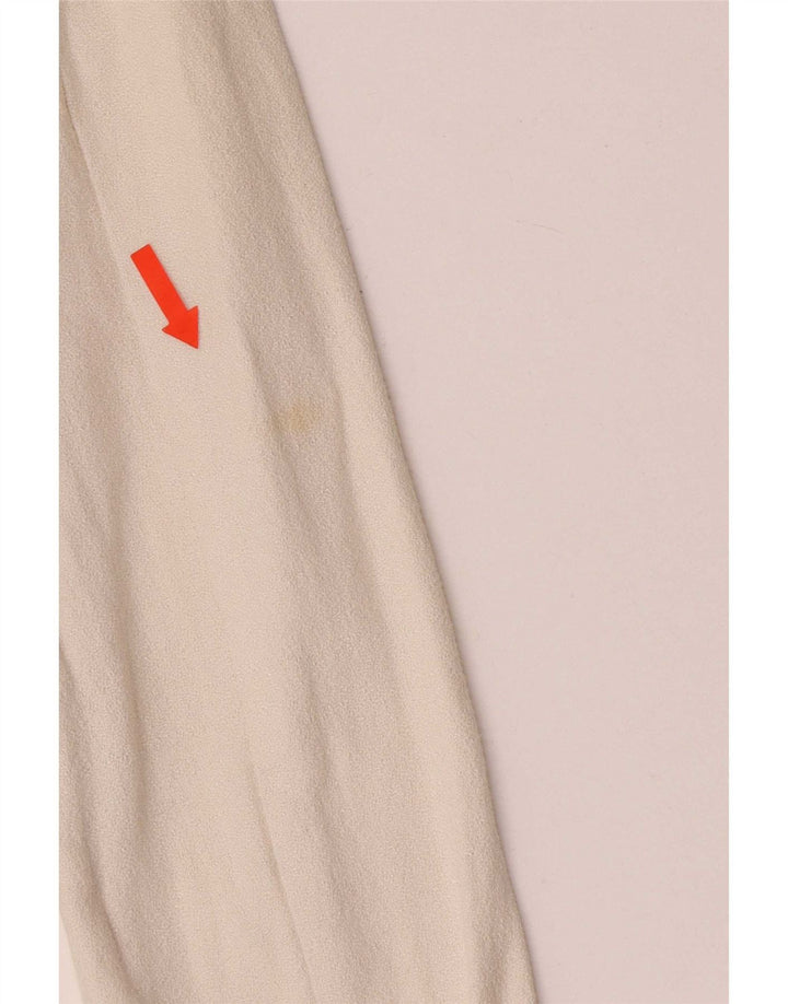 Valentino Γυναικείο Μπουφάν Blazer Crop 1 Button IT 44 Medium Off White Βαμβακερό