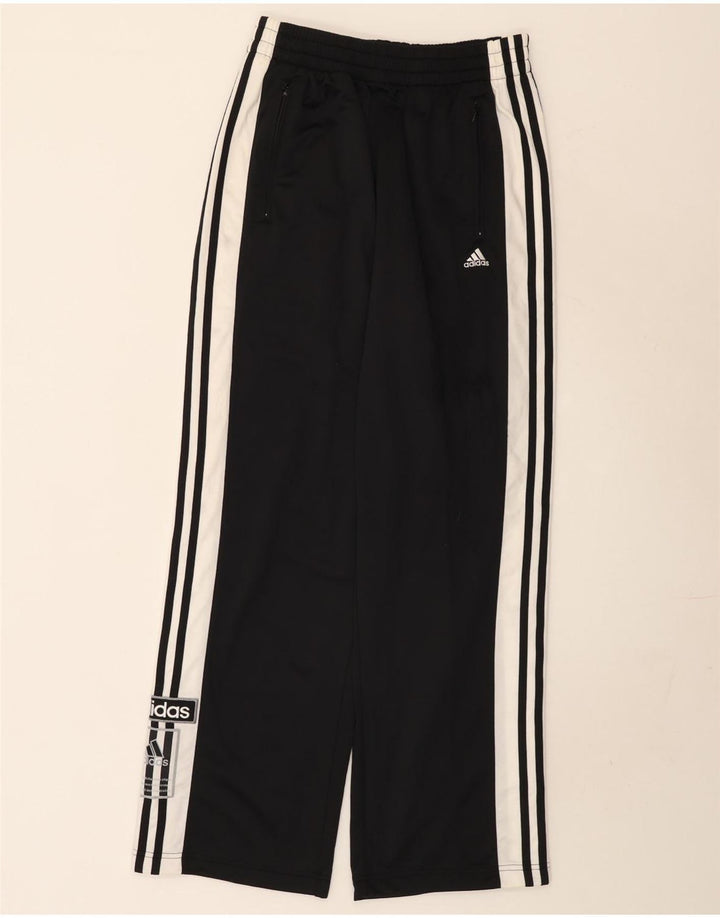 Pantaloni da tuta da uomo Adidas Small neri in poliestere color block