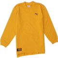 PUMA Boys Sweatshirt Jumper 11-12 Years Yellow Cotton Vintage Puma and Second-Hand Puma from Messina Hembry 