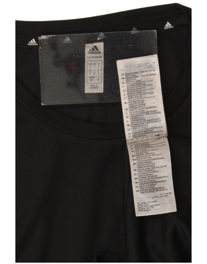 Adidas Mens Aeroready Vest Top Small Black Polyester