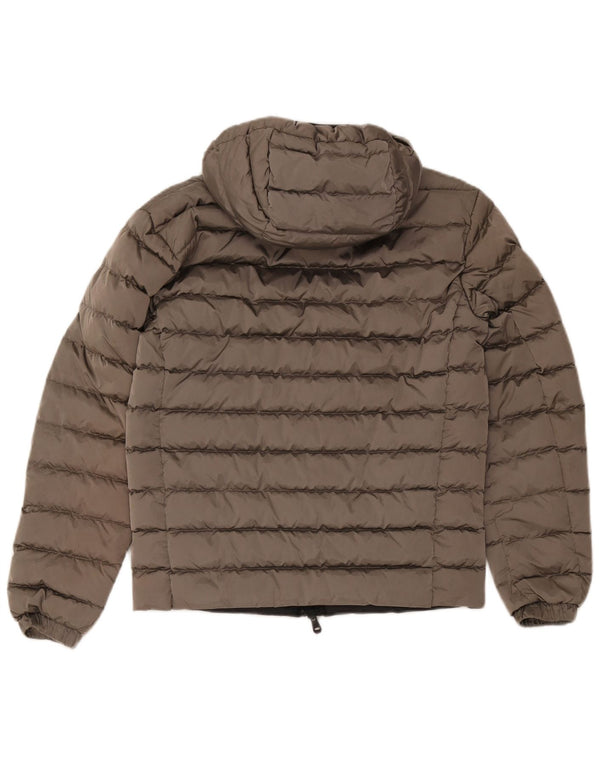 Refrigiwear Giubbotto Imbottito con Cappuccio Uomo IT 46 Small Grigio Poliammide