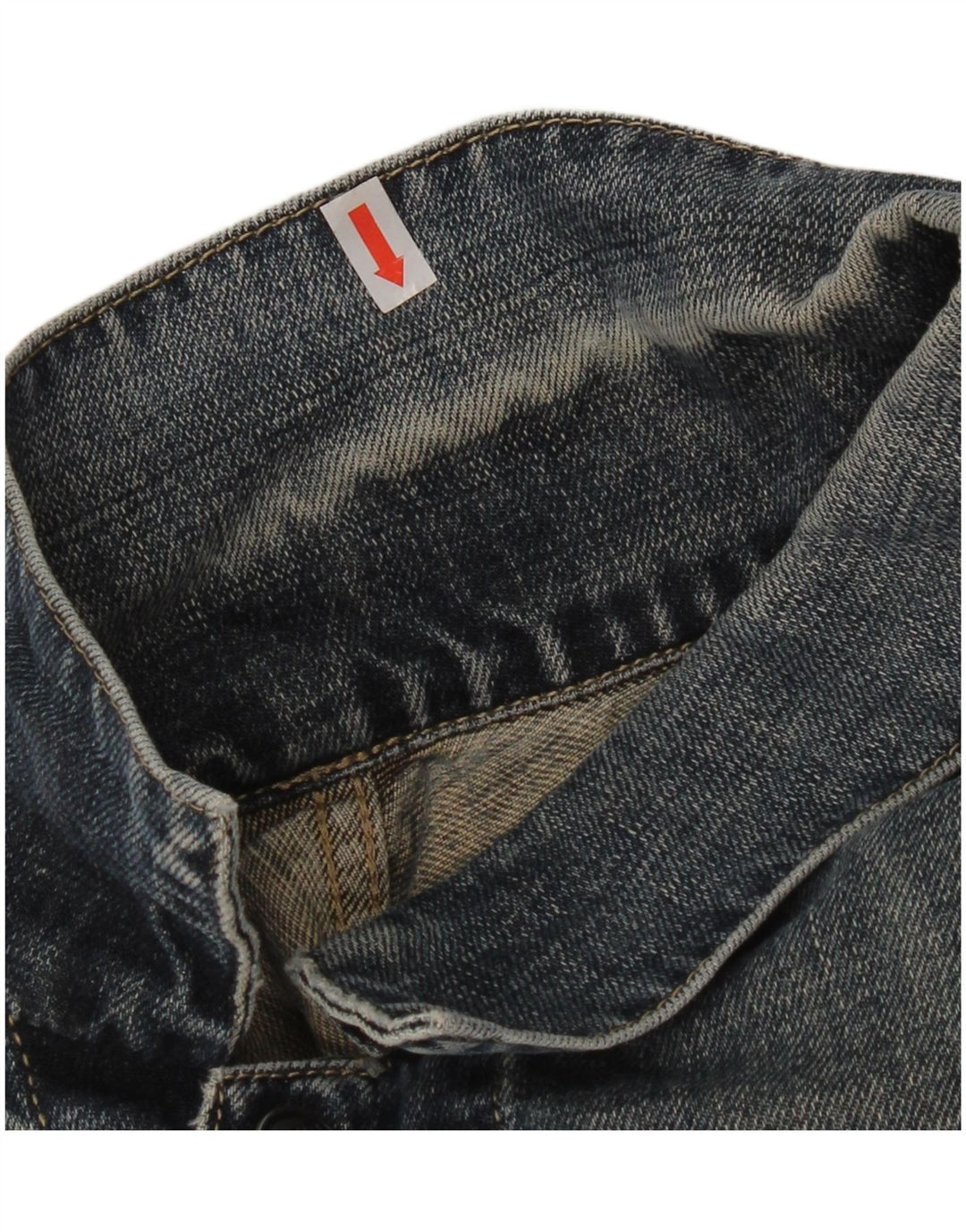 Gas Womens Denim Jacket UK 14 Medium Blue