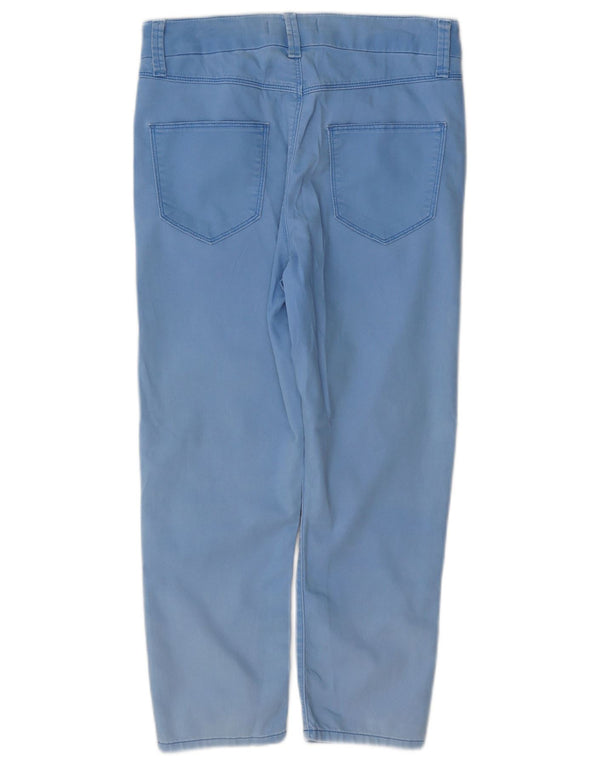 Marks & Spencer Womens Cropped Jeans UK 8 Small W27 L22 Blue Cotton