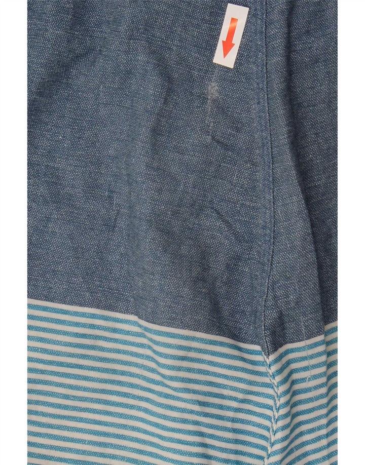 Pantaloncini da bagno da uomo Rip Curl grandi a righe blu