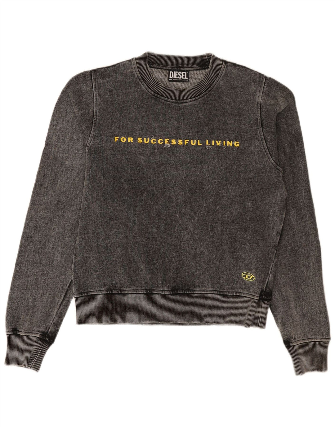 Felpa grafica da uomo Diesel Maglione 2XS Grigio