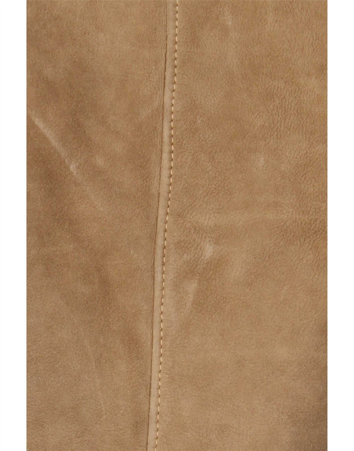 Cristiano Di Thiene Womens Shearling Coat IT 44 Medium Beige