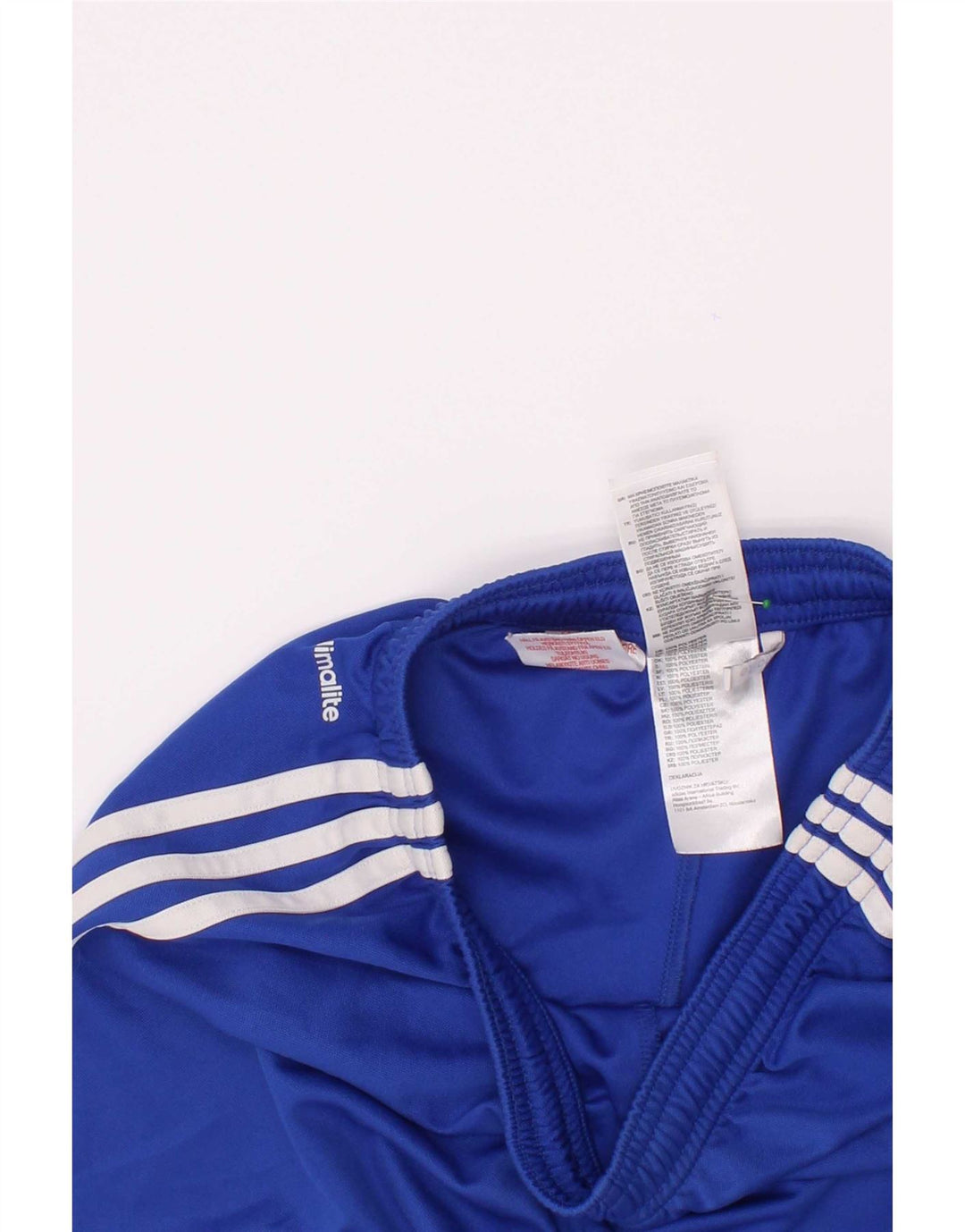 Adidas Boys Climalite Sport Shorts 11-12 Years Blue Polyester