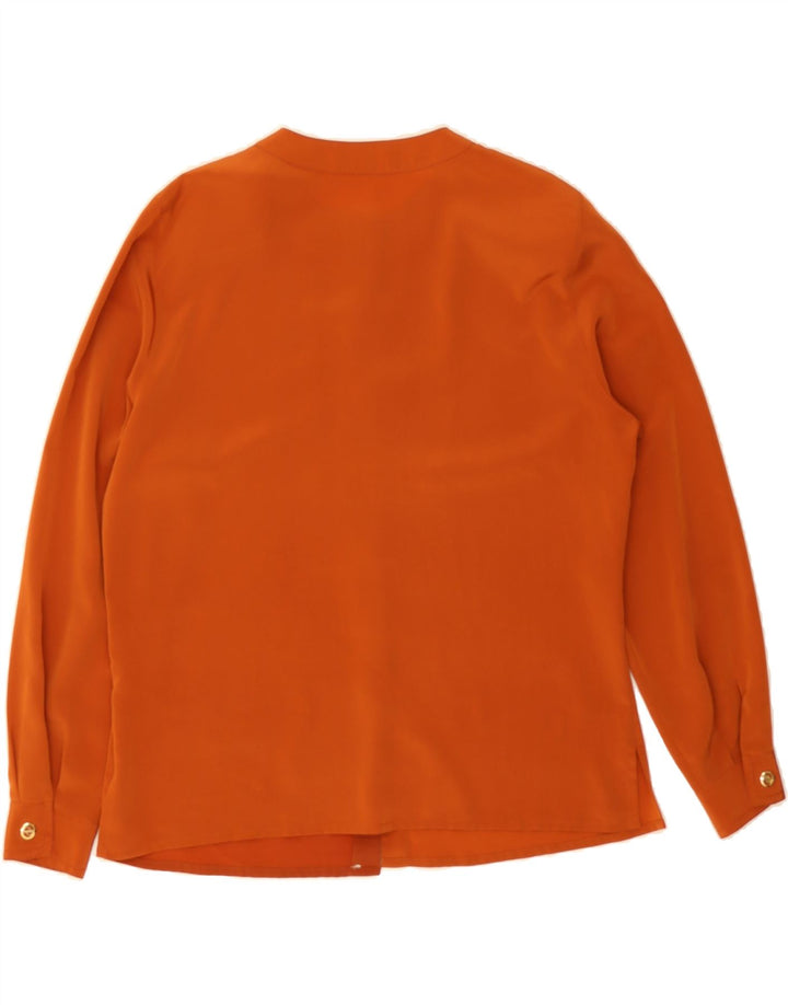 VINTAGE Womens Shirt Blouse IT 46 Large Orange Vintage Vintage and Second-Hand Vintage from Messina Hembry 