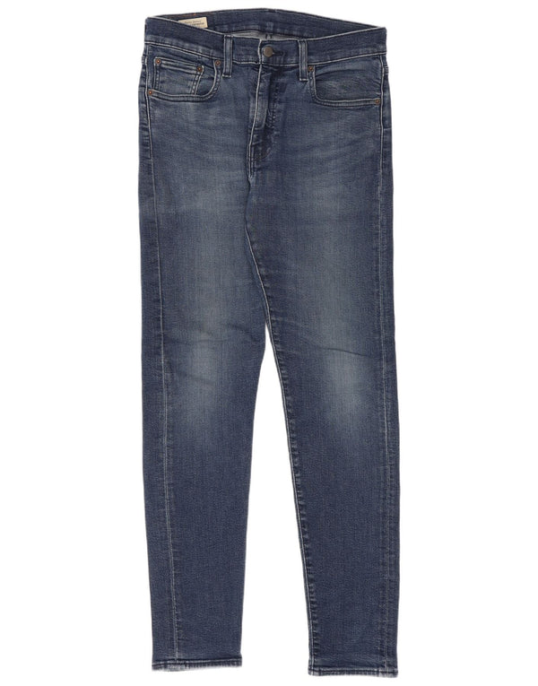 Levi's Mens szűkített farmernadrág W32 L32 kék pamut