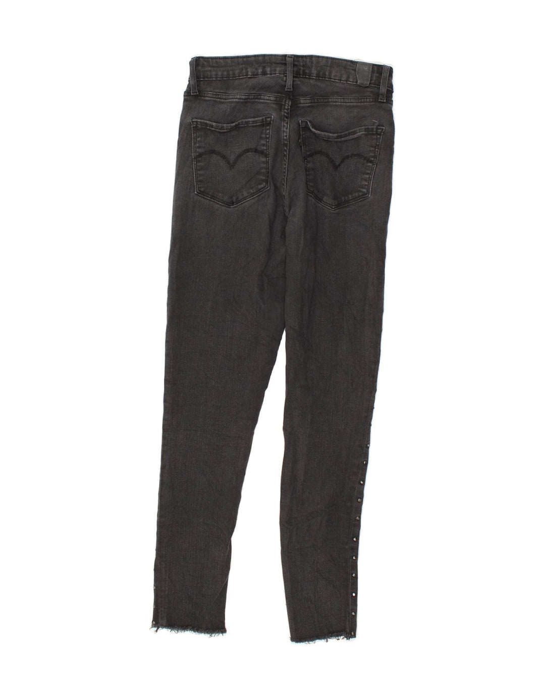 LEVI'S Womens Skinny Jeans  W28 L30 Grey Cotton Vintage Levi's and Second-Hand Levi's from Messina Hembry 