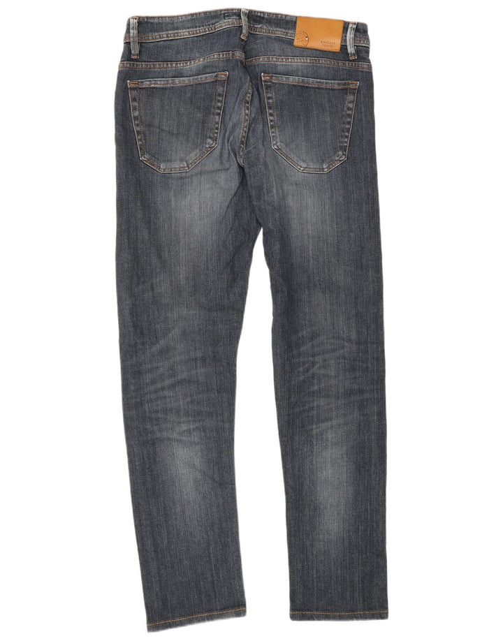 SIVIGLIA Herren Slim Jeans W33 L32 Blaue Baumwolle