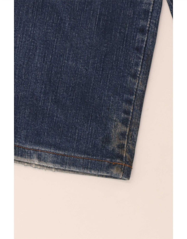 Wrangler Mens Texas Straight Jeans W38 L32 Blue Cotton