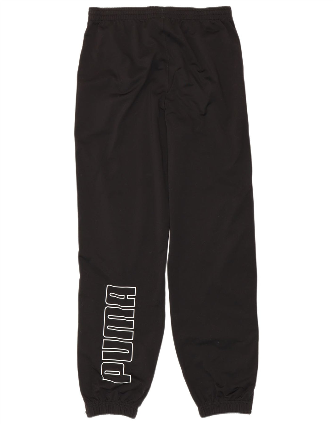 Pantaloni da tuta con grafica Puma da ragazzo, pantaloni da jogging, 15-16 anni, poliestere nero