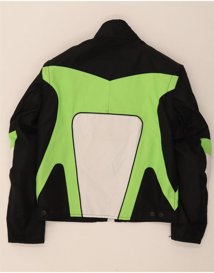 Guardian Damen-Motorrad-Racer-Jacke, UK 14, Mittelschwarz, Farbblock
