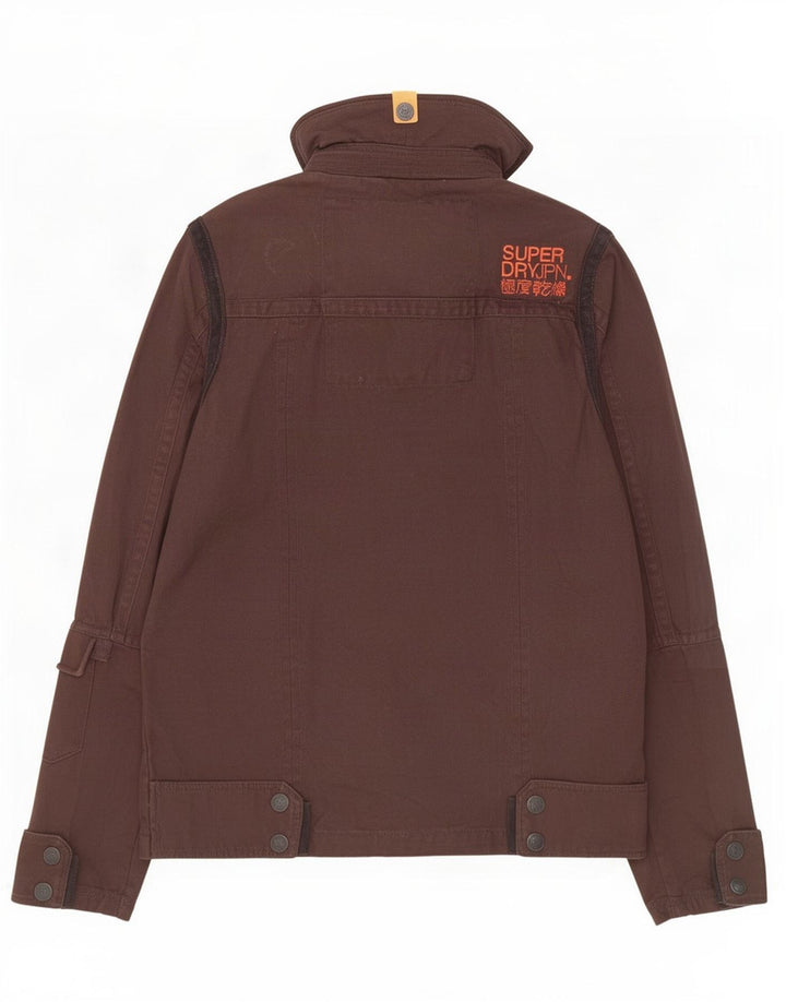 Superdry Mens Utility Jacket UK 40 Large Brown