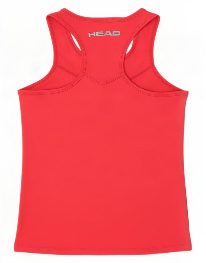 HEAD Womens Vest Top UK 8 Small Pink Polyester