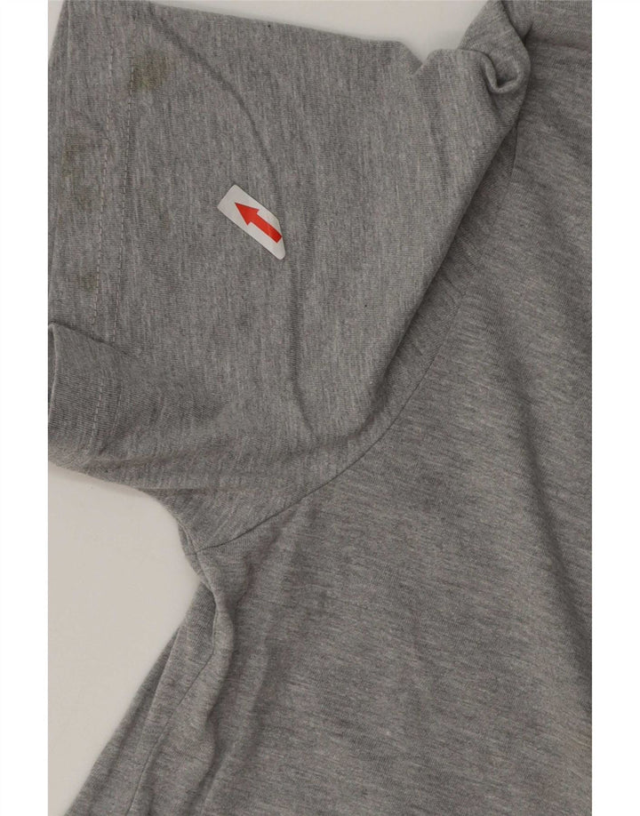 Nike Mens Athletic Cut T-Shirt Top Medium Grey Cotton