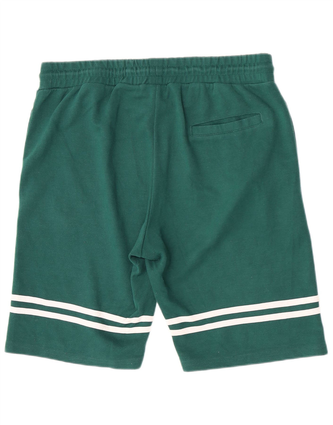 Kappa Herren-Sportshorts, groß, grün gestreift, Polyester