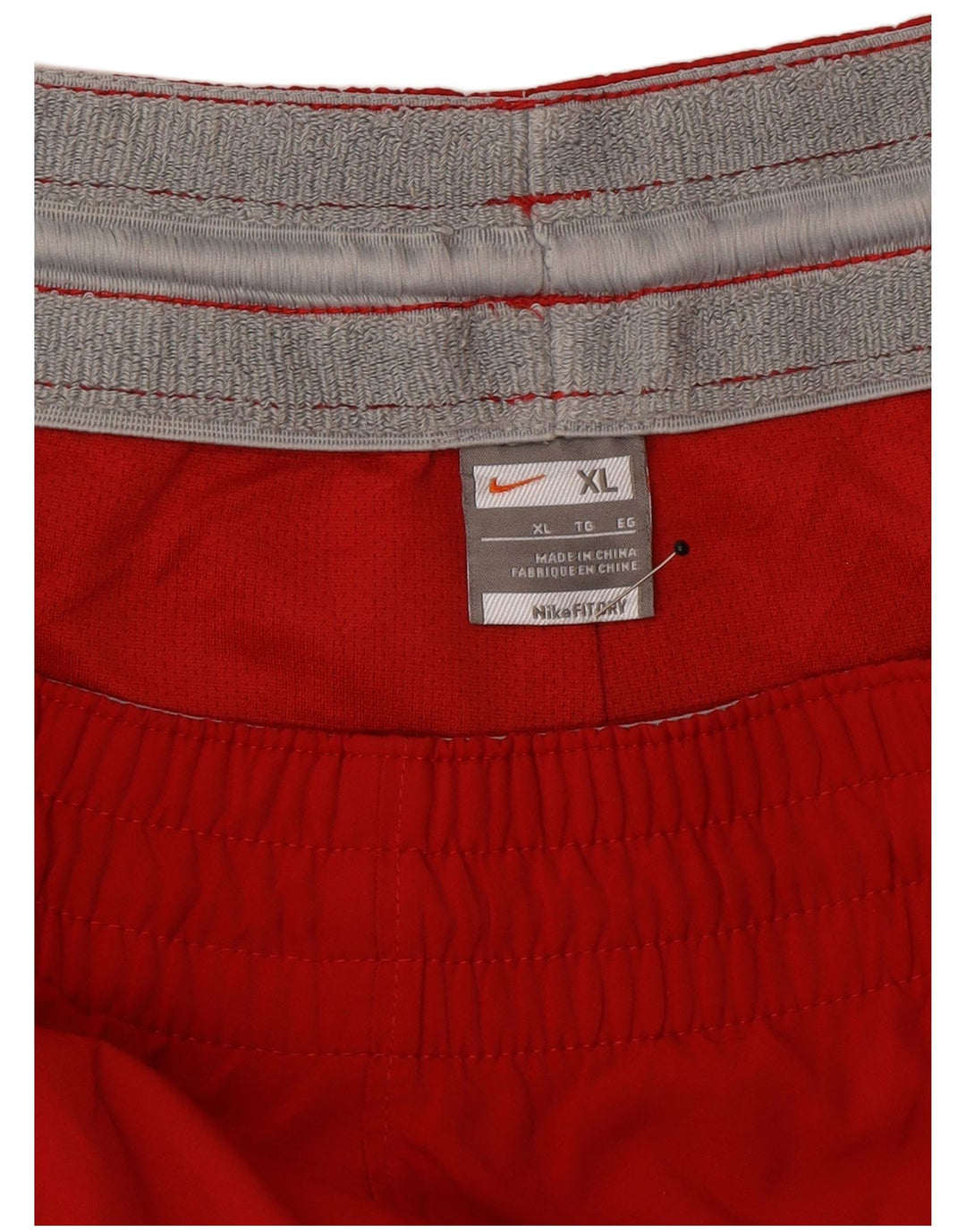 Nike Mens Dri Fit Tracksuit Trousers XL  Red Polyester