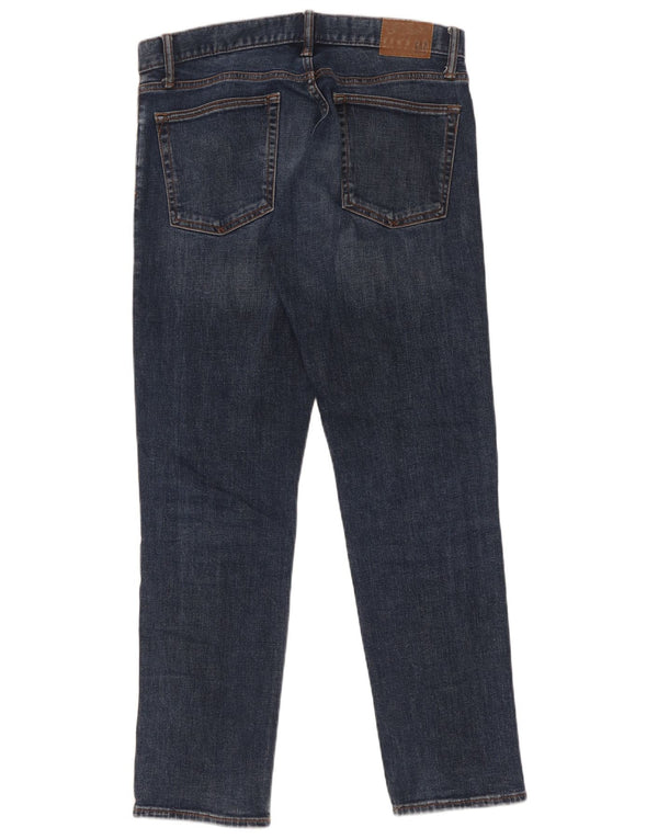 Gap Herre Slim Jeans W30 L30 Marineblå Bomuld