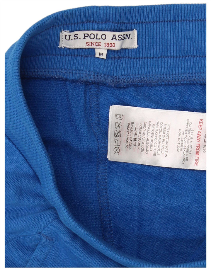 U.S. POLO ASSN. Mens Sport Shorts Medium  Blue Cotton