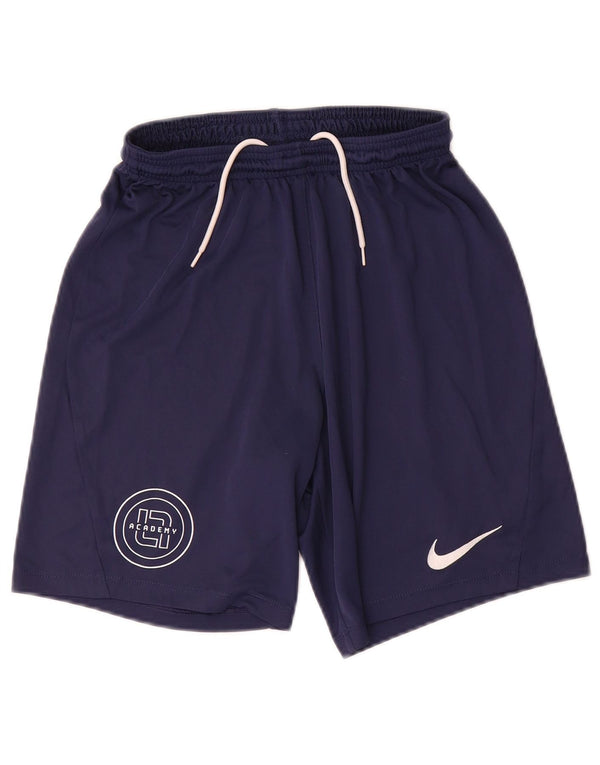 Pantaloncini sportivi Nike Dri Fit Slim da uomo, piccoli, in poliestere blu navy