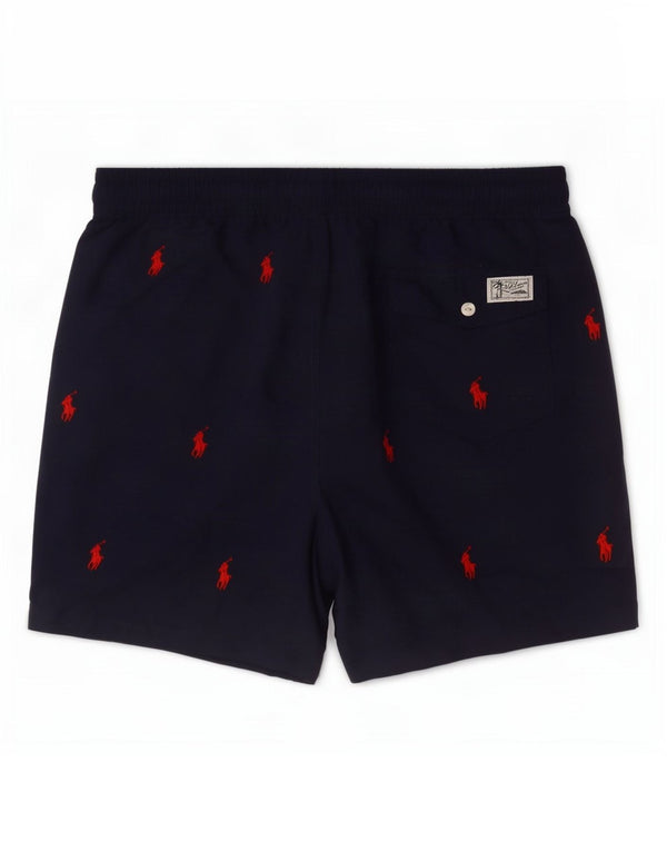 Polo Ralph Lauren Herre grafiske svømmeshorts Medium marineblå nylon