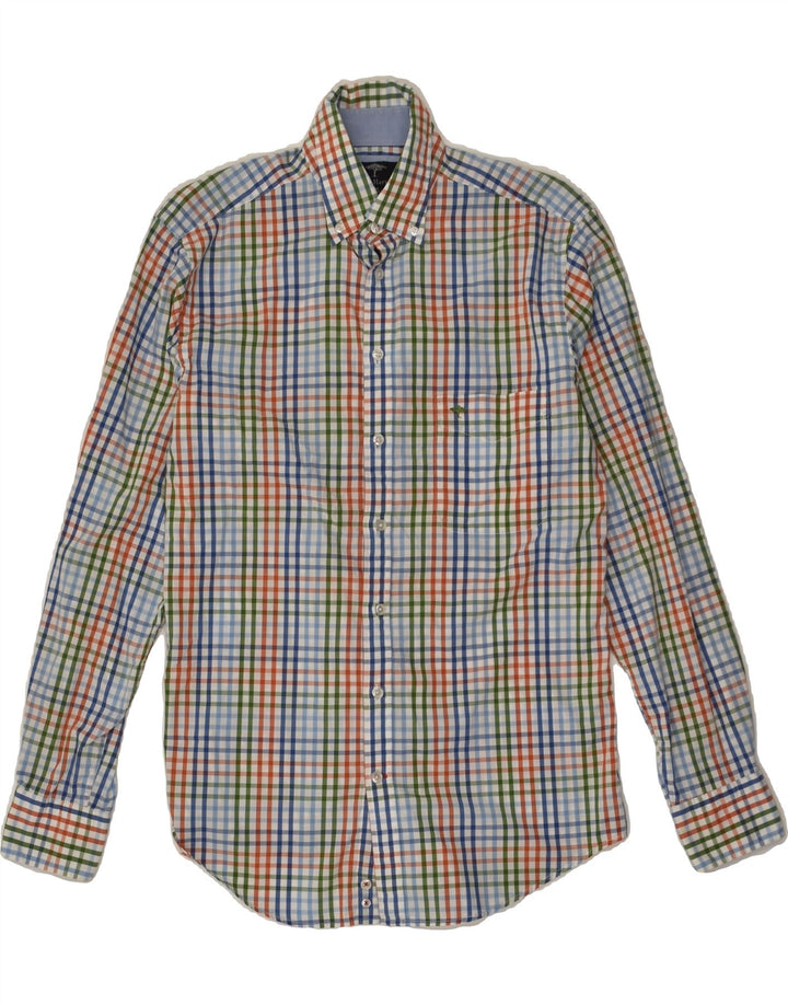VINTAGE Mens Shirt Medium Multicoloured Check Cotton | Vintage Vintage | Thrift | Second-Hand Vintage | Used Clothing | Messina Hembry 