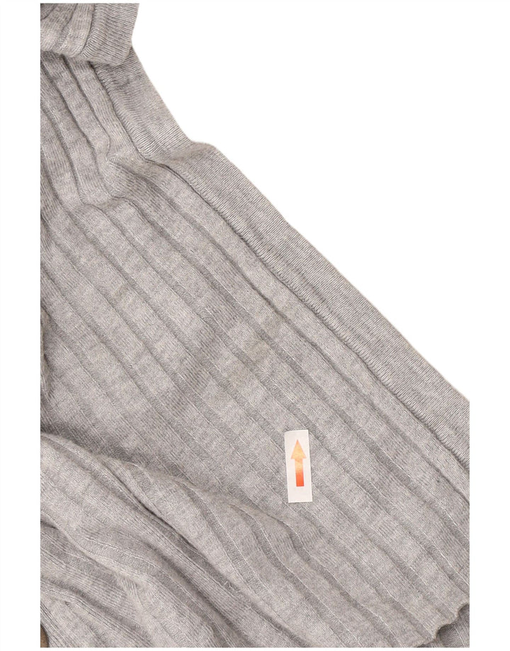Marks & Spencer Dame Longline Cardigan Sweater UK 14 Medium Grey