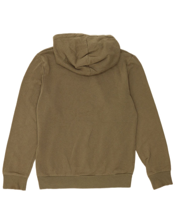 Jack & Jones Mens Regular Fit Hoodie Jumper Small Green Cotton