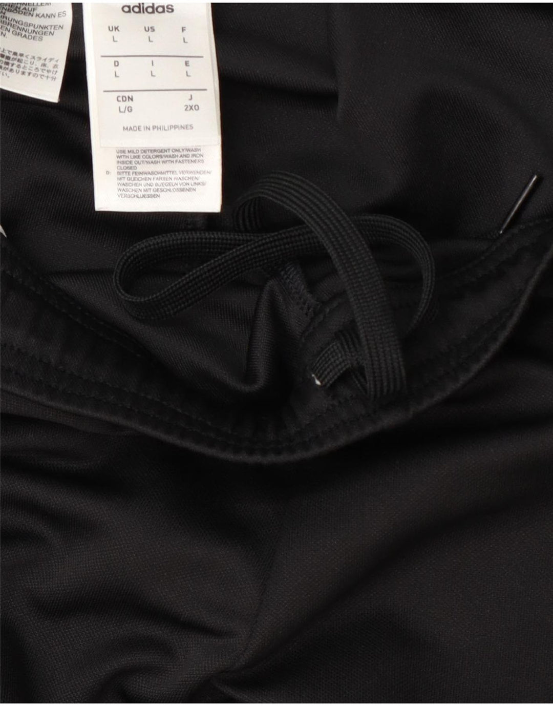 Adidas Herre Climalite træningsdragt Bukser Large Black Colourblock Polyester