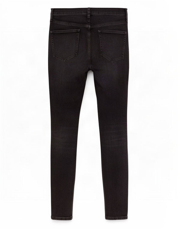 Gap Womens High Rise Skinny Jeans W28 L26 Sort Bomuld