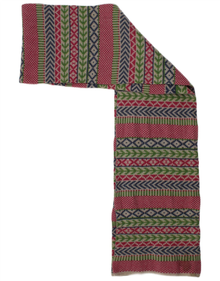 Seasalt Womens Rectangle Scarf One Size Multicoloured Fair Isle