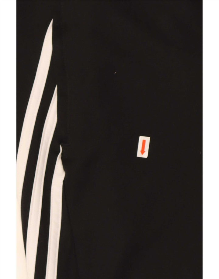 Pantaloni de trening Adidas Climalite pentru bărbați, poliester negru mic
